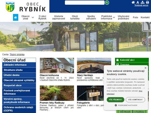 obec rybník - oficiální stránky obce v okrese domažlice. informace pro občany a turisty.
