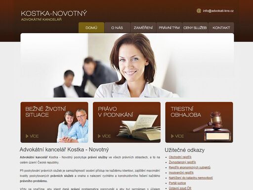 advokátní kancelář praha - právníci, advokáti s mnoha zkušenostmi, poskytujeme právní služby. právní pomoc, kostka, novotný, advokáti kns