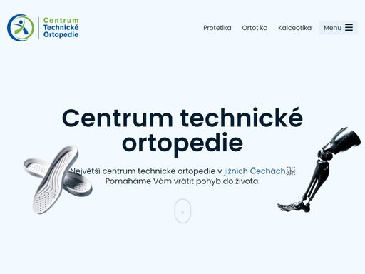 největší centrum technické ortopedie v jižních čechách.?pomáháme vám vrátit pohyb do života. protetika, ortotika, kalceotika