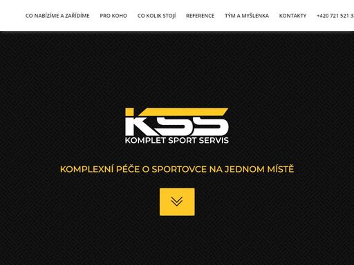 komplexní péče o sportovce na jednom místě