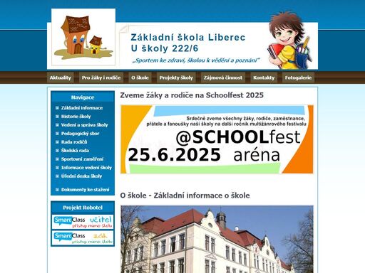 základní škola u školy, liberec