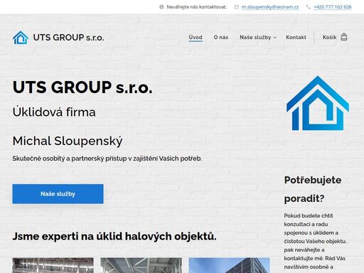 skutečně osobitý a partnerský přístup v zajištění vašich potřeb.