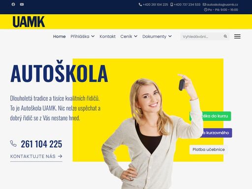 uamk - asistenční služby pro motoristy, žlutý anděl