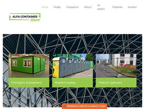 hledáte zázemí pro staveniště, kancelář, ubytovnu, socíální zázemí či sklad? nabízíme kompletní pronájem kontejnerů, mobilní toalety a mobilní ploty