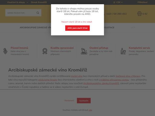 špičková a mešní vína z moravy. založeno l.p. 1266