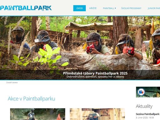 www.paintballpark.cz
