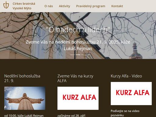 23. 10. 2022, začátek 10:00, káže milan čapek, online přenos můžete sledovat zde