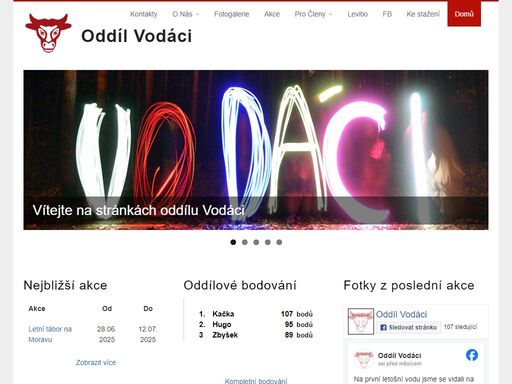 www.oddilvodaci.cz