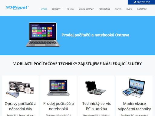 zajišťujeme prodej a opravy počítačů a notebooků v ostravě a okolí. navrhujeme a spravujeme firemní sítě, poskytujeme zabezpečení a originální software.