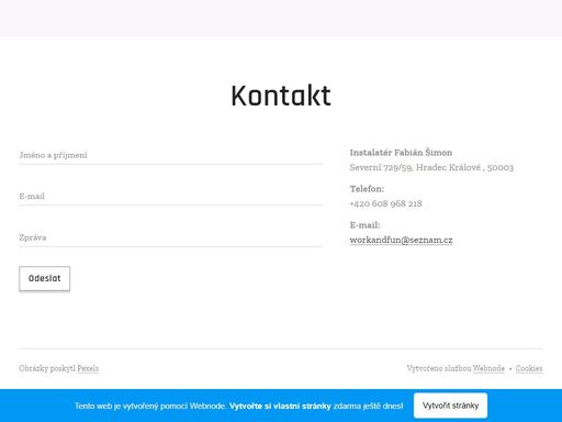 jsem zkušený a profesionálních instalatér specializujících se na vodoinstalatérské práce. s dlouholetou praxí a neustálým vzděláváním se vždy snažím poskytnout našim zákazníkům kvalitní a spolehlivé služby. v naší práci využíváme moderní technologie a materiály, abychom zajistili maximální spokojenost a dlouhodobou funkčnost.