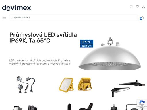 led svítidla - dovimex - průmyslové led osvětlení