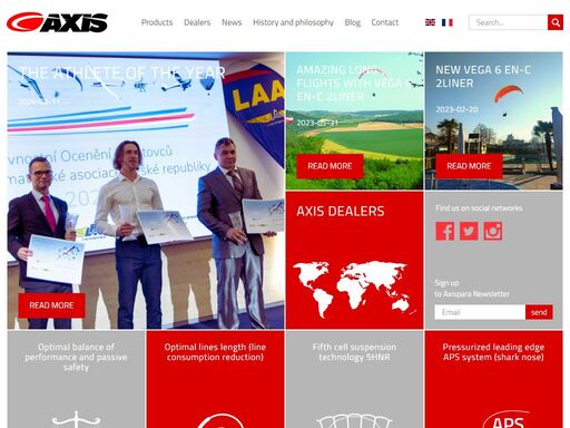 axis paragliders | czech paragliding brand | using all the latest technologies for gliders with a perfect balance between passive safety and performance