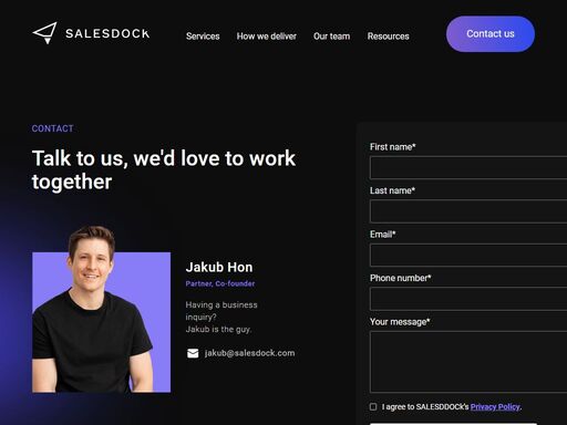 talk to us, we'd love to work together. choose the method that suits you best.