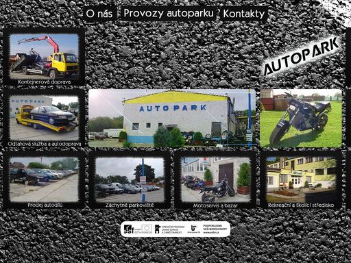 firma autopark se sídlem v dolních břežanech vám nabízí profesionální služby v oblasti automobilů. nabízíme ekologickou likvidaci vozidel zdarma, odtahovou službu, autodopravu, kontejnerovou dopravu, prodej nahradních dílů. v našem areálu také najdete automotobazar.