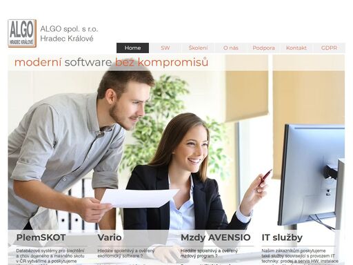 jsme softwarová firma. zabýváme se vývojem databázových systémů pro zemědělství a poskytováním ekonomického software (altus vario, avensio).