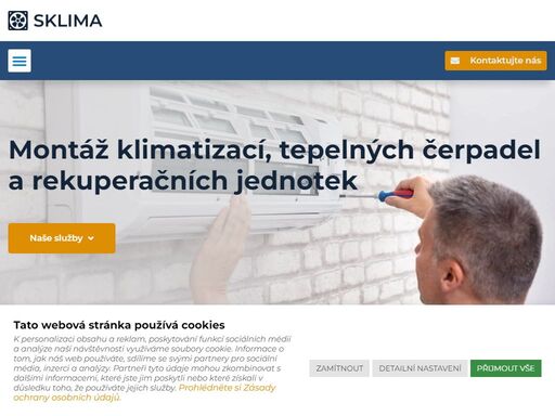 montáž klimatizací, tepelných čerpadel a rekuperací. využijte našich služeb. sídlíme v libiši u neratovic, ale realizujeme po celé české republice.