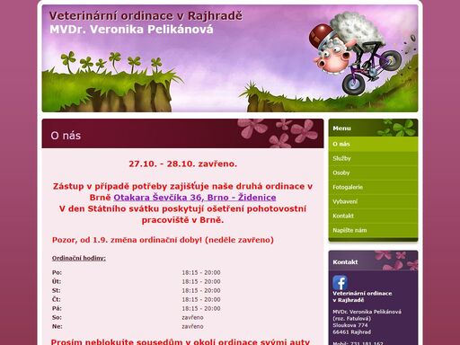 veterinární ordinace rajhrad
