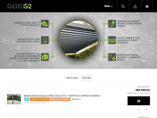 gluc g2 s.r.o. - bioklimatické pergoly