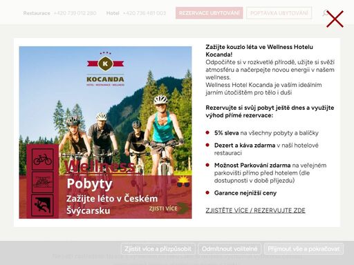 hotel a restaurace kocanda děčín nabízí skvělé ubytování v děčíně u českého švýcarska. ubytujte se a pochutnejte si v hotelu a restauraci kocanda v děčíně!