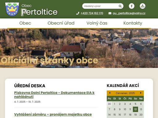 obec pertoltice