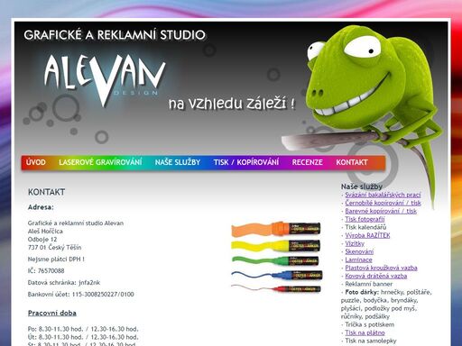 kopírování, kopírování český těšín, tisk, tisk český těšín, laminace, vizitky, kroužková vazba, tisk s usb