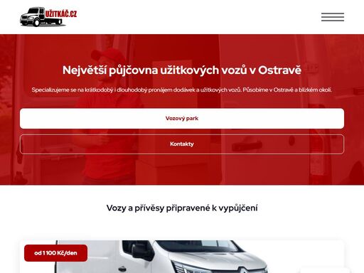 specializujeme se na krátkodobý i dlouhodobý pronájem dodávek a užitkových vozů. působíme v ostravě a blízkém okolí.