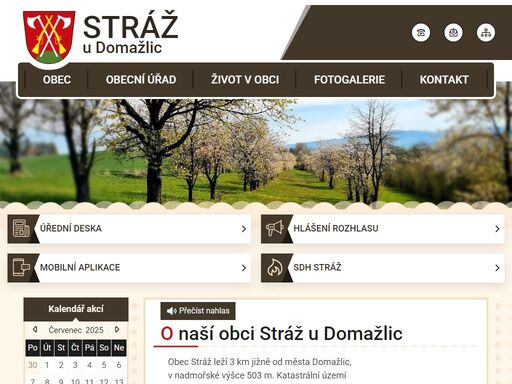 oficiální stránky obce
