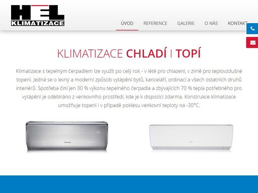 hél klimatizace - klimatizace, vzduchotechnika, elektrorevize, kompletní servis