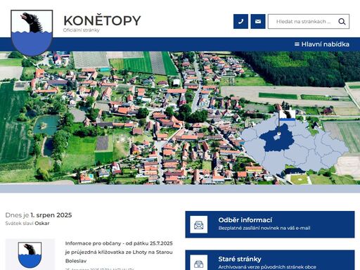 obec konětopy se nachází v okrese praha-východ ve středočeském kraji, zhruba 9 km severně od staré boleslavi, 12 km západně od benátek nad jizerou a 16 km vjv. od mělníka. žije zde 315 obyvatel. jižně od obce jsou zatopené pískovny - jezera, vyhledávaná rekreační oblast.