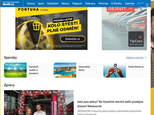 novinky a zprávy z havlíčkova brodu a okolí. nejdůležitější informace a události z jednotlivých obcí, dění v politice, kultuře, sportu i v běžném životě.