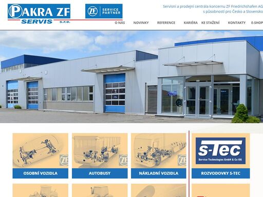 servisní a prodejní centrála koncernu zf friedrichshafen ag. servis a opravy automatických převodovek, náprav a výměna oleje pro osobní automobily, nákladní vozidla a autobusy, stavební a zemědělské stroje, autojeřáby a speciální dopravní a průmyslovou techniku. prodej originálních náhradních dílů zf.