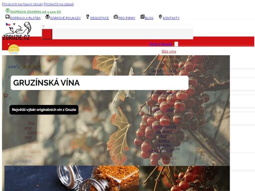 přinášíme vám chuť gruzie až domů! objednejte si gruzínské víno, gruzínský koňak, čaje, koření a dapší delikatesy gruzie.