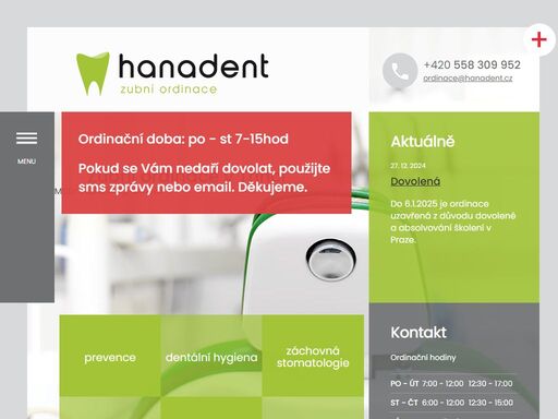 zdraví a krása vašich zubů - to je důvod, proč tuto práci děláme. svými znalostmi a zkušenostmi přispějeme k tomu, aby se vám vrátil zářivý úsměv. a poradíme vám, co dělat, aby vás už neopustil.