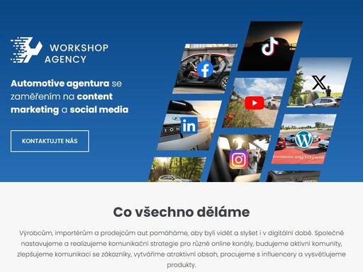 automotive agentura se zaměřením na content marketing a social media.