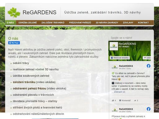 údržba zeleně, sekání zahrady, hořovice, rekultivace, vertikutace, trávník, odstranění náletů, péče o zahradu, realizace a údržba zahrad.