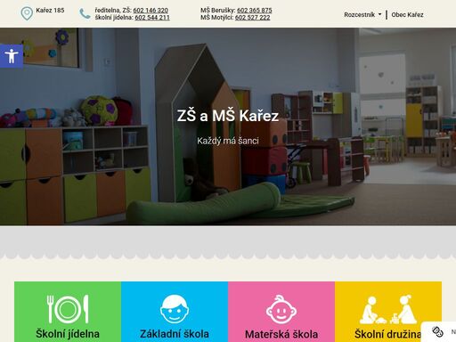 základní škola a mateřská škola kařez