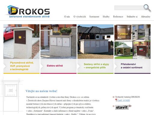 drokos - betonové stavebnicové skříně