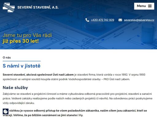 zabýváme se stavební a projekční činností a máme vybudována odborná pracoviště pro projekční, stavební a sanační práce. těšíme se na spolupráci.