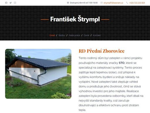 tento rodinný dům byl zateplen v rámci projektu používajícího materiály značky sto, které se specializují na zateplovací systémy. tento proces zajišťuje lepší tepelnou izolaci, což přispívá k vyššímu komfortu bydlení a snižuje náklady na vytápění. nové zateplení také zlepšuje vzhled domu a prodlužuje jeho životnost, čímž se stává výhodnou investicí...