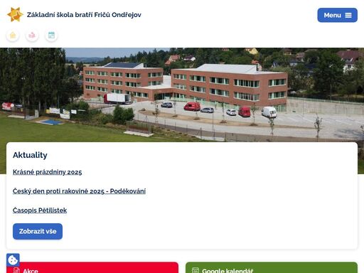 naší vizí je být školou rodinného typu, otevřenou a přátelskou. školou, která podporuje konstruktivní logické myšlení žáků, která je pro žáky smysluplná, rodičům garantuje dobrou výchovu a vzdělání jejich dětí a zaměstnancům umožňuje osobní rozvoj.