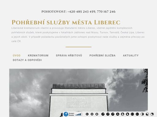 www.pohrebvliberci.cz