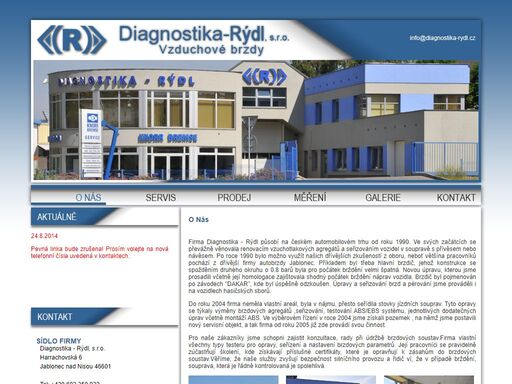 diagnostika rýdl, s.r.o. - vzduchové brzdy