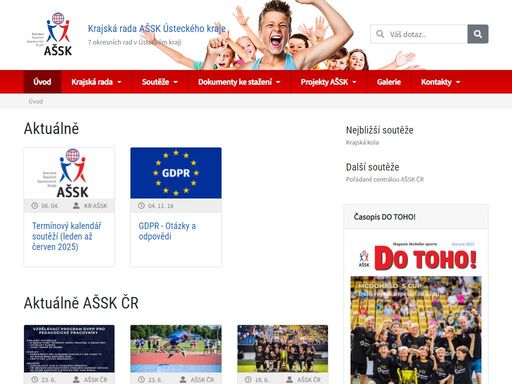 krajská rada ašsk ústeckého kraje - oficiální webové stránky.