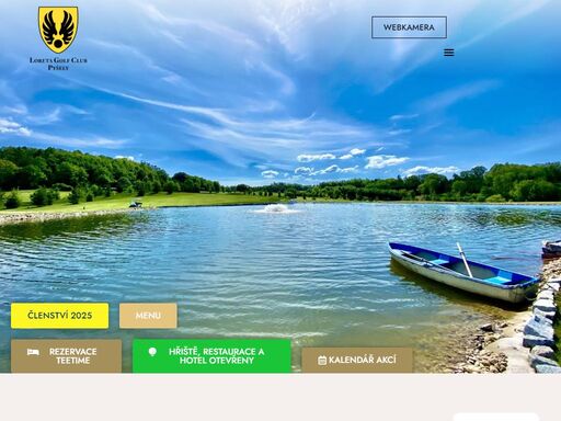 loreta golf club pyšely představuje golfový areál, který zcela splňuje nejvyšší nároky na golfovou hru a zázemí.