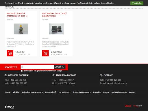 plynové kotle unical - teplovodní, parní, diatermické. tepelná čerpadla a klimatizace unical. kotle na tuhá paliva viadrus. detektory kouře a co hlásiče honeywell. náhradní díly na kotle dakon, unical, viadrus. montáž plynových kotlů, kotlů na tuhá paliva, elektrických kotlů, klimatizací a tepelných čerpadel