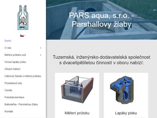 prezentace společnosti pars aqua s.r.o.