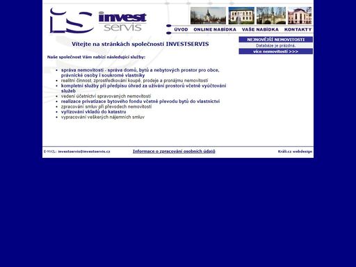 investservis - realitní kancelář