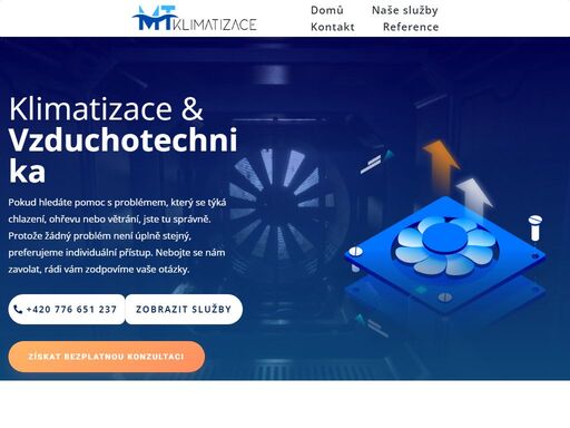 návrh, montáž a servis klimatizačních systémů. mt klimatizace provádí montáže klimatizací v brně a okolí. dodávka klimatizace již do týdne od objednání.