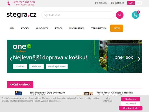 váš oblíbený e-shop s potřebami a krmivem pro vaše mazlíčky od psů až po rybičky. expedujeme do 2. dne. téměř vše skladem. rádi vám poradíme s výběrem.