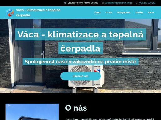 www.vaca-klimatizaceatepelnacerpadla.cz